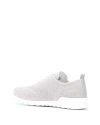 Baskets basses grises Kiton