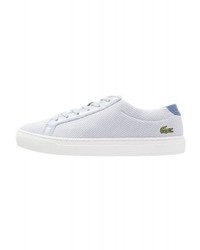 Baskets basses grises Lacoste
