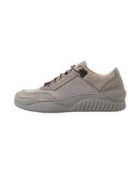 Baskets basses grises MSGM