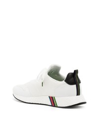 Baskets basses imprimées blanches PS Paul Smith