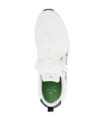 Baskets basses imprimées blanches PS Paul Smith