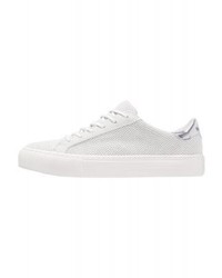 Baskets basses imprimées blanches No Name