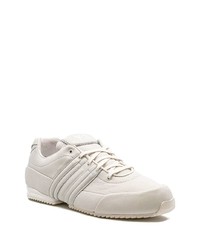 Baskets basses imprimées blanches adidas