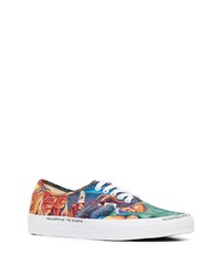 Baskets basses imprimées multicolores Vans