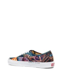 Baskets basses imprimées multicolores Vans