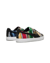 Baskets basses imprimées multicolores Puma