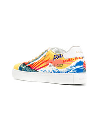 Baskets basses imprimées multicolores Paul Smith