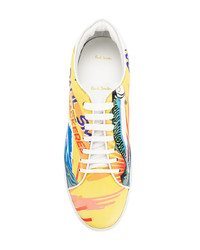 Baskets basses imprimées multicolores Paul Smith