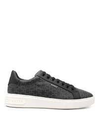 Baskets basses imprimées noires Bally