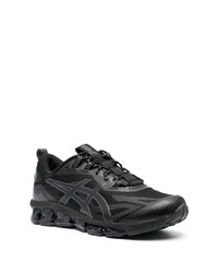 Baskets basses imprimées noires Asics