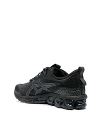 Baskets basses imprimées noires Asics