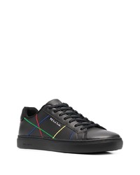 Baskets basses imprimées noires PS Paul Smith