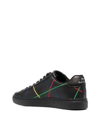 Baskets basses imprimées noires PS Paul Smith