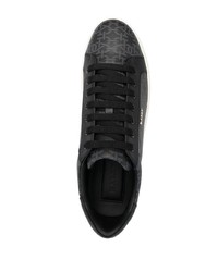 Baskets basses imprimées noires Bally