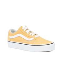 Baskets basses jaunes Vans