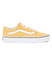 Baskets basses jaunes Vans