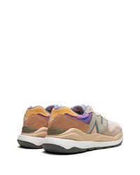 Baskets basses marron clair New Balance