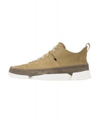 Baskets basses marron clair Clarks