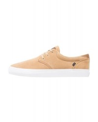 Baskets basses marron clair Globe