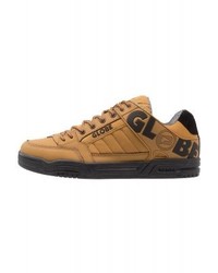 Baskets basses marron clair Globe
