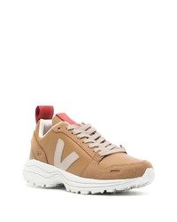 Baskets basses marron clair Rick Owens X Veja