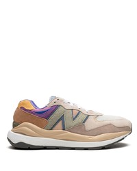 Baskets basses marron clair New Balance