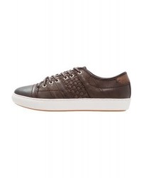 Baskets basses marron foncé Wrangler