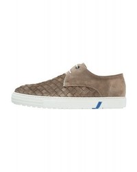 Baskets basses marron Floris van Bommel