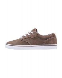 Baskets basses marron Globe