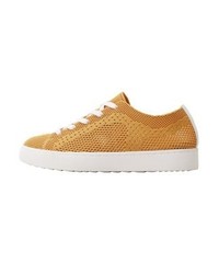 Baskets basses moutarde Mango
