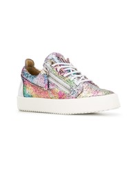 Baskets basses multicolores Giuseppe Zanotti Design