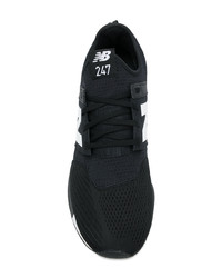 Baskets basses noires et blanches New Balance