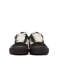 Baskets basses noires et blanches Vans