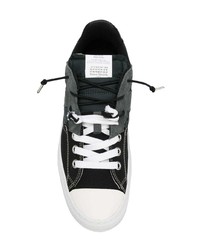 Baskets basses noires et blanches Maison Margiela