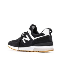 Baskets basses noires New Balance