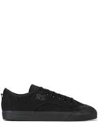 Baskets basses noires Adidas By Raf Simons