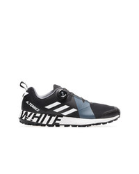 Baskets basses noires Adidas By White Mountaineering