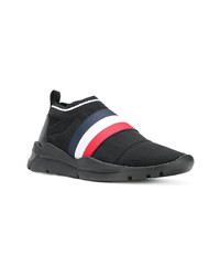 Baskets basses noires Moncler