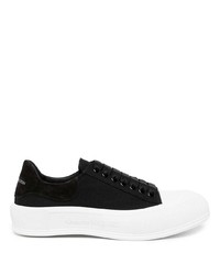 Baskets basses noires Alexander McQueen