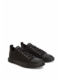 Baskets basses noires Giuseppe Zanotti