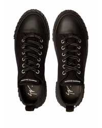 Baskets basses noires Giuseppe Zanotti