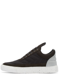 Baskets basses noires Filling Pieces