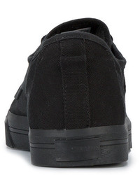 Baskets basses noires Adidas By Raf Simons