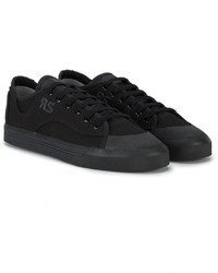 Baskets basses noires Adidas By Raf Simons