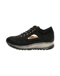 Baskets basses noires Bogner