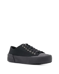 Baskets basses noires Jil Sander