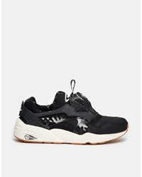 Baskets basses noires Puma