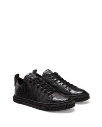 Baskets basses noires Giuseppe Zanotti