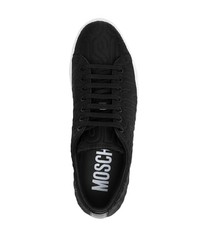 Baskets basses noires Moschino