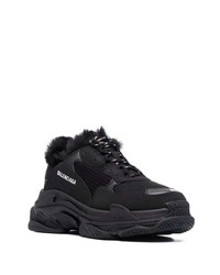 Baskets basses noires Balenciaga